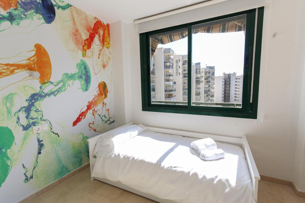 Apartamento Veremar, Zona Tranquila, Con Piscina, Jardines, Soleado Y Cerca De La Playa De La Cala, Para Disfrutar El Mediterraneo Villajoyosa Eksteriør bilde